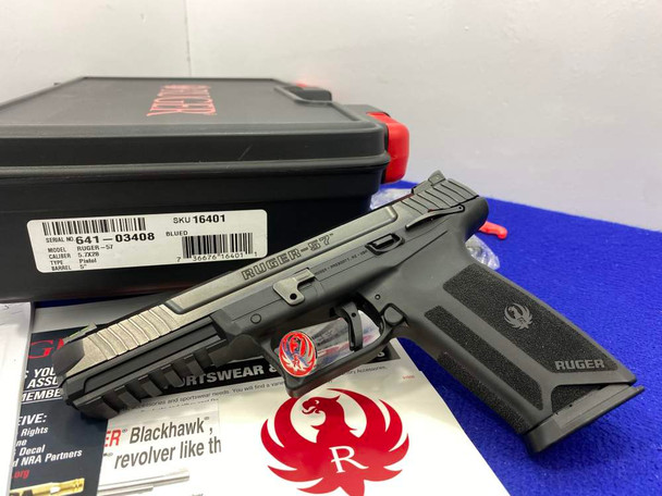 2019 Ruger-5.7 5.7x28 Black 4.94" *DESIRABLE HIGH-QUALITY SEMI-AUTO*