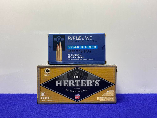 PPU 300AAC Blackout / Herters 300Blackout *GREAT FOR HOME DEFENSE*