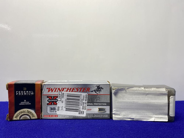 Winchester/Federal/Buffalo Arms Co.- 38 Spl *GREAT HANDGUN AMMUNITION*