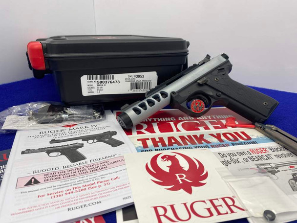 Ruger Mark IV 22/45 Lite .22 LR 4.4" *BEAUTIFUL DIAMOND GRAY ANODIZED*