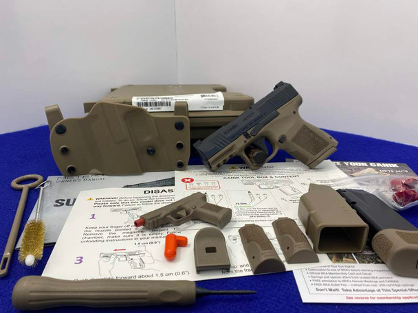 Canik METE MC9 9mm Blk/FDE 3.18" -DESIGNED WITH COMFORT IN MIND- Impressive Canik METE MC9 9mm Blk/FDE 3.18" -DESIGNED WITH COMFORT IN MIND- Impressive