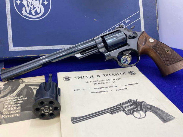 1961 Smith Wesson 53 "THE JET" .22 *1ST YEAR OF PRODUCTION* Collector Model