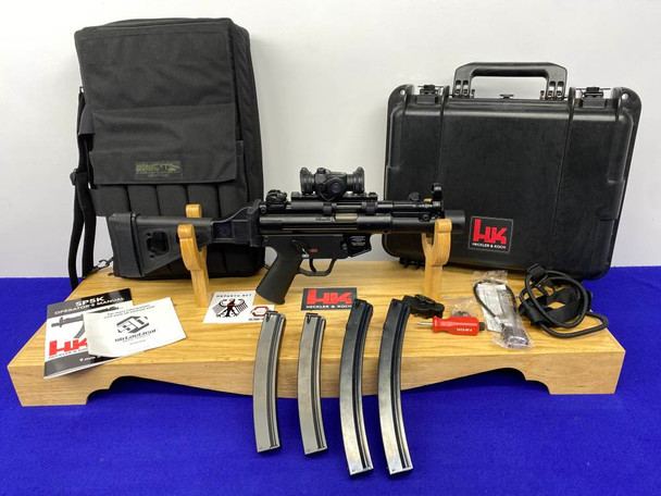 Heckler & Kock SP5K 9mm Black 4.53" *REINTRODUCTION OF THE LEGENDARY MP5K* Heckler & Kock SP5K 9mm Black 4.53" *REINTRODUCTION OF THE LEGENDARY MP5K*