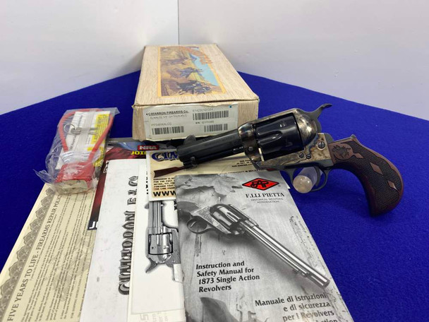 Cimarron El Malo 2 .45LC Blue 3.5" *CLASSIC CASE COLORED REVOLVER*