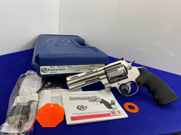 2023 Colt Anaconda .44 Mag Stainless 4.25" *CLASSIC BIG BORE REVOLVER*