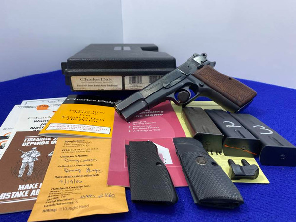2006 Magnum Research / Charles Daly Hi-Power 9mm Blue *INCREDIBLE HANDGUN*