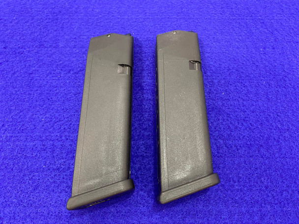 (2) Glock G31 357 Sig 15-Round Mags *GREAT FACTORY MAGAZINES*