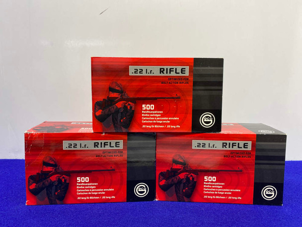 Geco - .22 Long Rifle 1,500Rds *EXCELLENT RIFLE AMMUNITION*