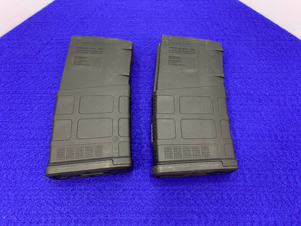 (2) PMag-20 GenM3 7.62x51mm 20Rd Mags *DEPENDABLE MAGAZINES*