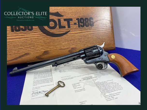 Colt Single Action Army *150th MODEL* -FACTORY ENGRAVED -1 of only 30 MADE