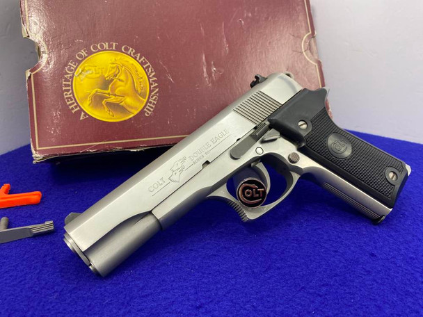 1990 Colt Double Eagle Series 90 .45 ACP Stainless 5" *1st YEAR PRODUCTION*