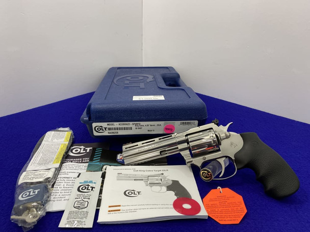 Colt King Cobra .22 LR 4.25" *10-SHOT TARGET MODEL* Modern Snake Gun