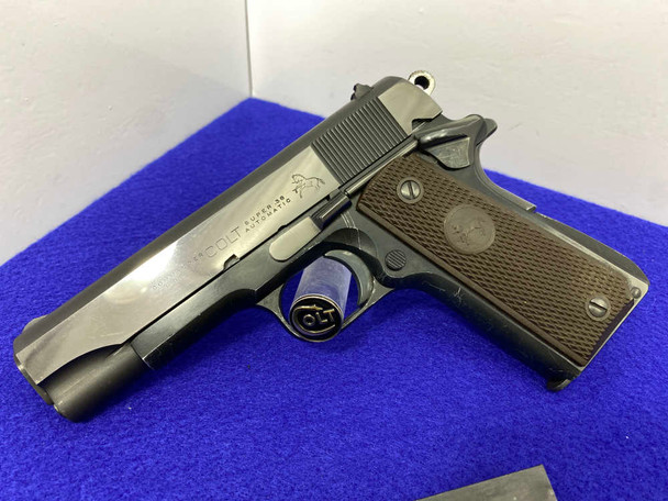 1951 Colt Commander -SUPER 38- *DESIRABLE PRE-70 SERIES* .38 Super Caliber
DESIRABLE 1951 Colt Commander -SUPER 38- *DESIRABLE PRE-70 SERIES* .38 Super Caliber
DESIRABLE