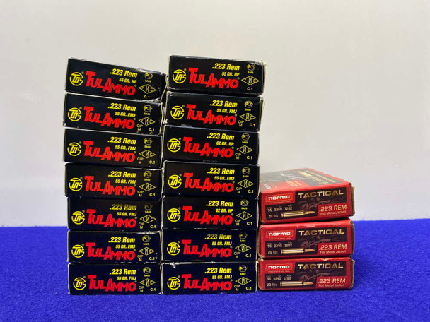 Tul-Ammo / Norma .223 Rem - 340 Total Rds *AWESOME RIFLE AMMO*
