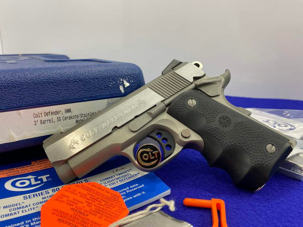 2014 Colt Defender Lightweight 9mm 3" Stainless / Satin *ICONIC COLT*