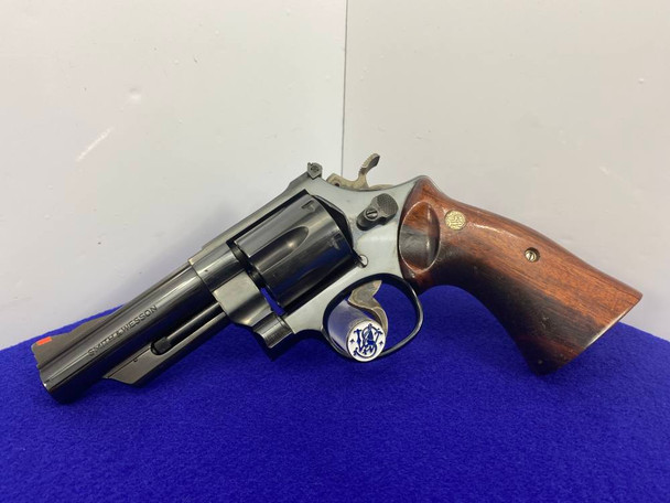 1987 Smith Wesson 25-5 .45 Colt 4" Blue *STUNNING DOUBLE-ACTION SMITH*