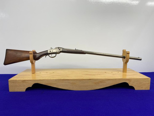 Hopkins & Allen Falling-Block .22 RF White 26" *ANTIQUE SINGLE-SHOT RIFLE*