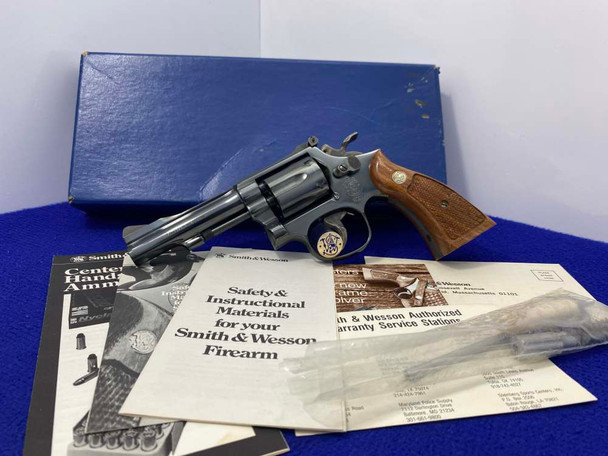 Smith Wesson 15-4 .38 Spl Blue 4" *CLASSIC K-38 COMBAT MASTERPIECE*
