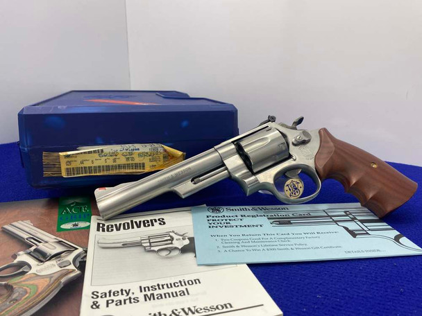 1995 Smith Wesson 629-4 .44 Mag SS 6" *INCREDIBLE .44 MAGNUM STAINLESS*