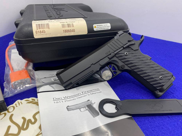 Dan Wesson/CZ TCP 9mm Black 4" *HIGH-PERFORMANCE SEMI-AUTOMATIC PISTOL*