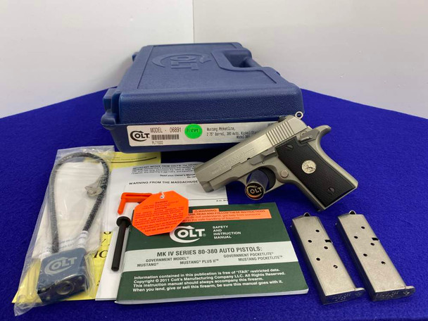 2013 Colt Mustang Pocketlite .380 ACP *COMPACT LIGHTWEIGHT POCKET PISTOL*