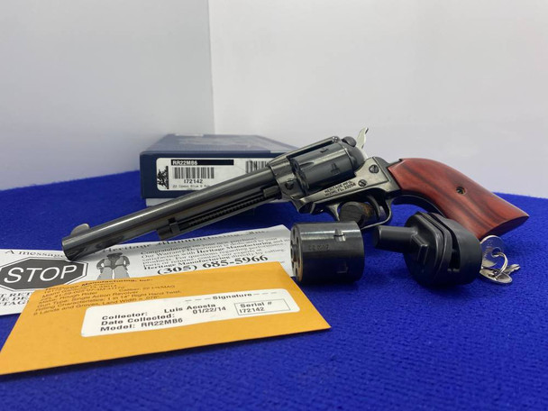 Heritage Rough Rider Combo .22 LR / .22 WMR Blk *AWESOME 6-SHOT REVOLVER*