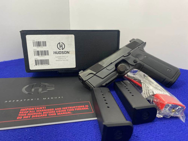 Hudson Mfg. H9 9mm Black 4.28" *IMPRESSIVE SEMI-AUTOMATIC HANDGUN*