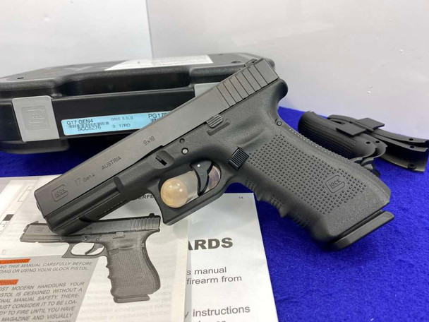 Glock 17 Gen4 9mm Black 4.49" *EXTREMELY RELIABLE & COVETED HANDGUN*