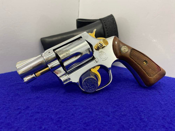 2002 Smith Wesson 36-10 .38 S&W Spl Nickel 2" *TALO DISTRIBUTION 36 GOLD*