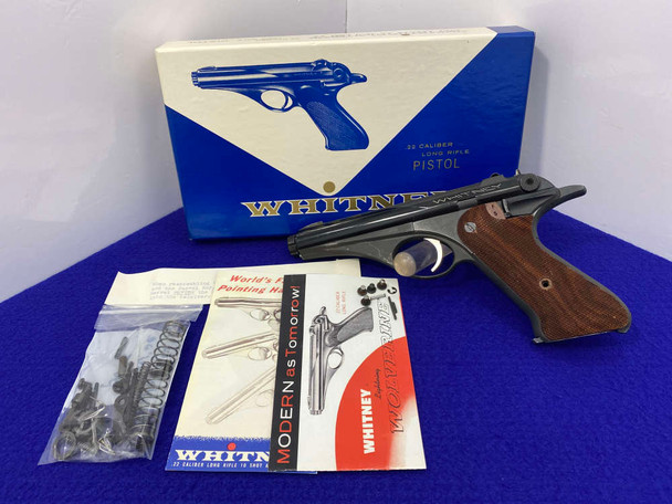Whitney Wolverine .22 LR Blue 4 5/8" *UNIQUE STYLED SEMI-AUTOMATIC PISTOL*