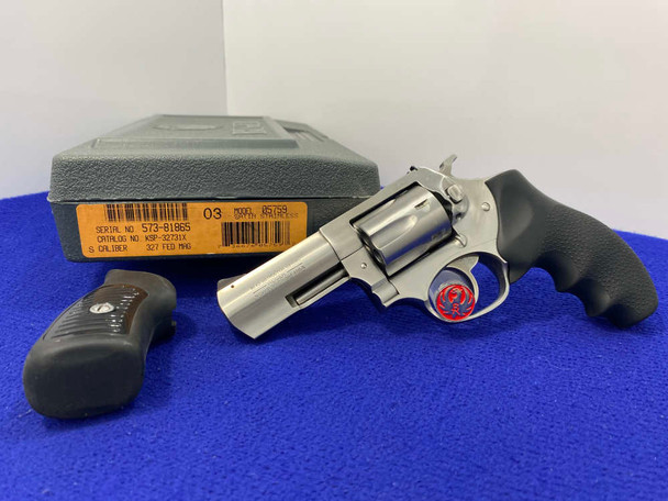 2008 Ruger SP101 .327 Fed Mag Stainless 3" *RUGGED & RELIABLE REVOLVER*