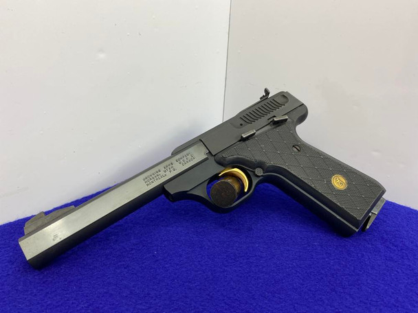 1986 Browning Buck Mark .22 LR Blk/Blue 5.5" *SECOND YEAR PRODUCTION MODEL*