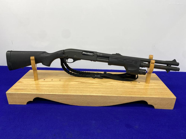 Remington 870 Police Magnum 12 Gauge Black 20" *DSF WEAPON LIGHT FOREND*