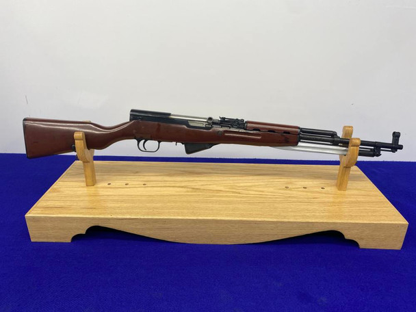 Norinco SKS 7.62x39mm Blue 20 1/2" *AWESOME RED FIBERGLASS "JUNGLE" STOCK*