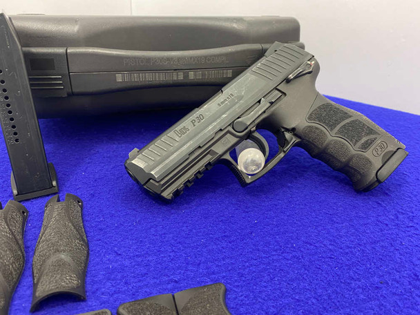 2019 Heckler & Koch P30S V3 9mm Black 3.86" *HIGH PERFORMANCE PISTOL*