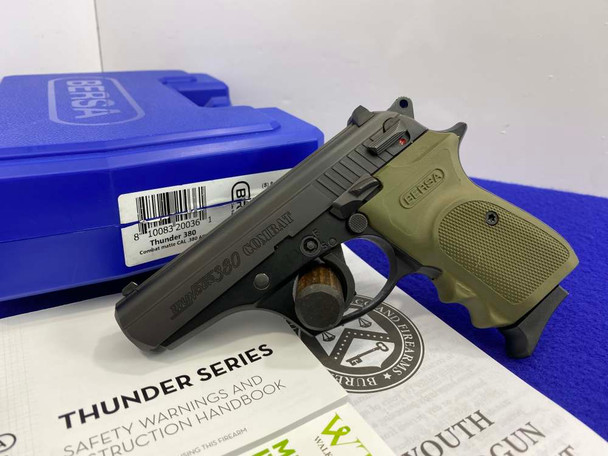 Bersa Thunder 380 Combat .380ACP Blk 3.5" *COMPACT & LIGHTWEIGHT CARRY* NOS