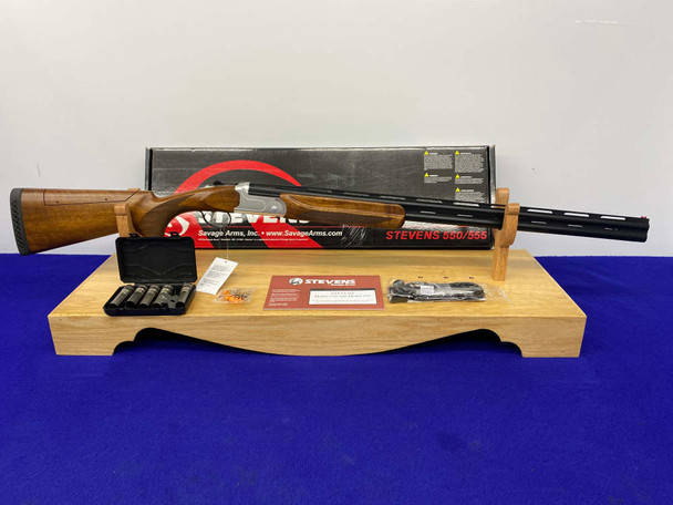 Stevens Model 555 20 Gauge Black 28" *BEAUTIFUL TURKISH WALNUT STOCK*