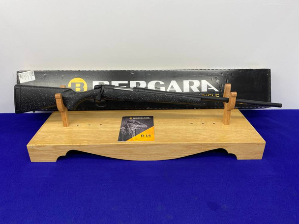 Bergara B-14 Ridge .300 PRC Black 24" *COVETED SOFT TOUCH FINISHED STOCK*