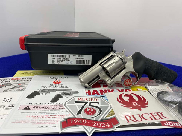 2024 Ruger Super Redhawk Alaskan .44 Mag 2.5" *POWERFUL BIG-BORE REVOLVER*