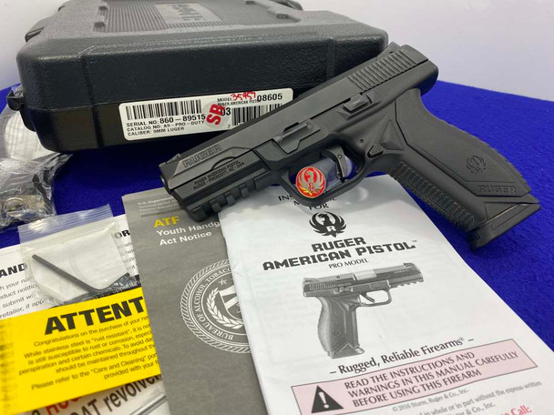 2017 Ruger American Duty 9mm+P Black 4.2" *EXCELLENT SEMI-AUTO PISTOL*