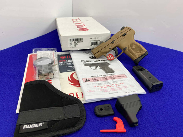 2022 Ruger LCP Max .380 ACP Barret Brown 2.75" *CONCEALED CARRY PISTOL* 2022 Ruger LCP Max .380 ACP Barret Brown 2.75" *CONCEALED CARRY PISTOL*