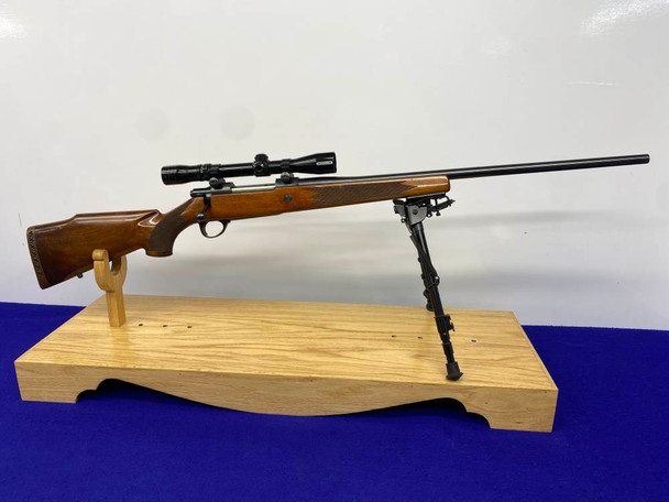 Sako Model L61R 7mm Rem Mag Blue 24" *INCREDIBLE RIFLE WITH FOLDING BI-POD*