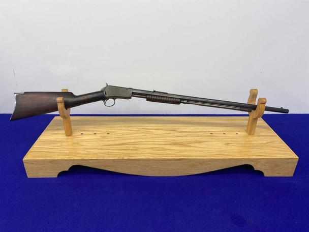 1911 Winchester Model 90 .22 Short Blue 24" *CLASSIC PUMP-ACTION REPEATER*