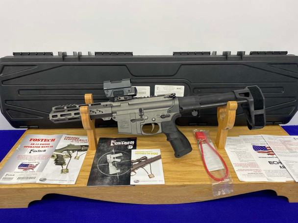 FosTech Lite 2.0 5.56mm Tungsten Finish *GREY TUNGSTEN HIGH-QUALITY PISTOL*