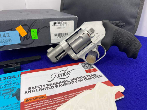 Kimber K6SX Carry .38 Spl Silver KimPro 2" *EXTRA SMALL ULTRA-LIGHTWEIGHT*