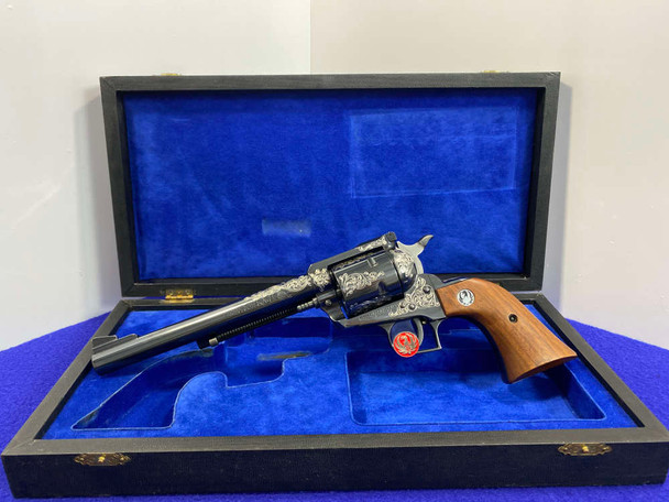 1969 Ruger Super Blackhawk .44 Mag Blue 7.5" *BEAUTIFUL SCROLL ENGRAVING*