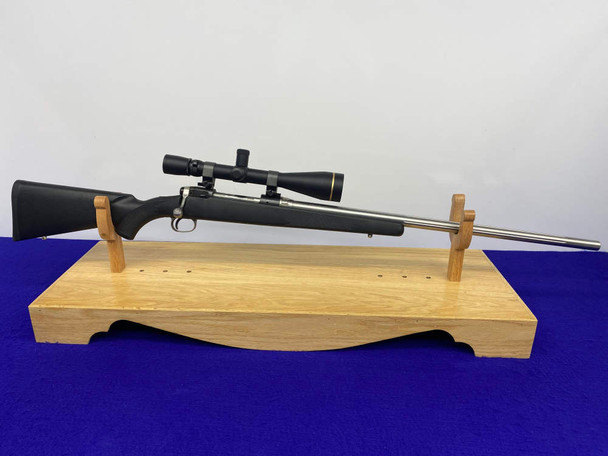 Savage 112-FVSS .223Rem *HEAVY FLUTED STAINLESS 26" RECESSED MUZZLE BARREL*