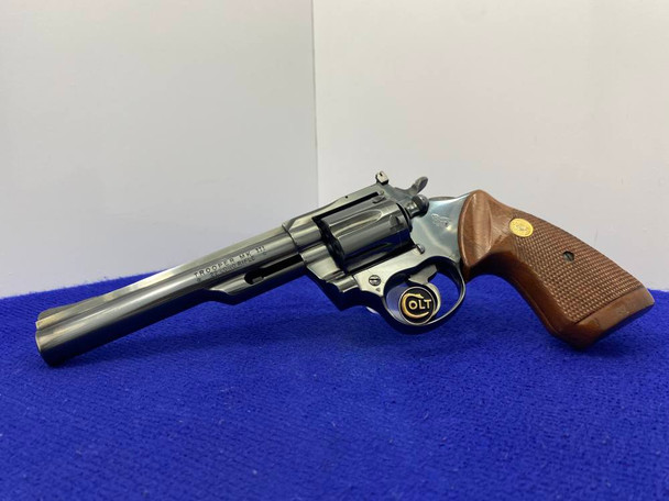 Colt Trooper MKIII .22 LR Blue 6" *OUTSTANDING DOUBLE-ACTION COLT*