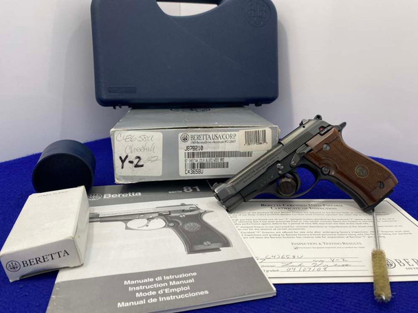 2007 Beretta 87 Cheetah .22LR Blue 3.81" *INCREDIBLE ITALIAN MADE HANDGUN*