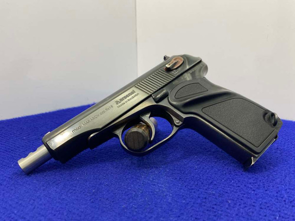 1996 Arsenal Makarov 9x18mm Mak Blue 4.5" *AWESOME BULGARIAN MADE HANDGUN*